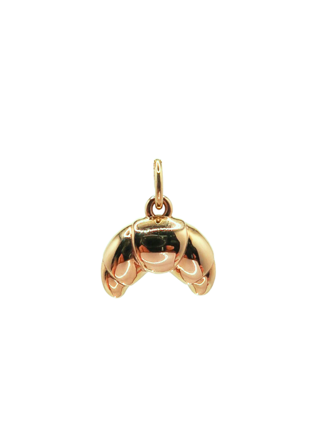 SAMPLE SALE - Golden Croissant Charm